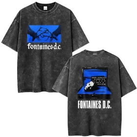 Fontaines D.C. Dopamine Chamber Washed T-Shirt