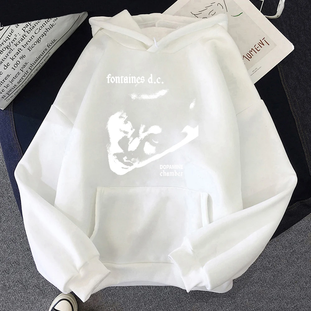 Fontaines D.C. Dopamine Chamber Graphic Hoodie Fontaines D.C. Dopamine Chamber Graphic Hoodie