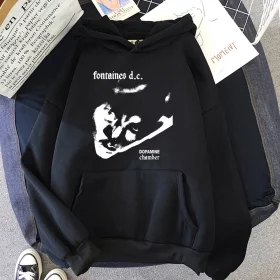 Fontaines D.C. Dopamine Chamber graphic hoodie