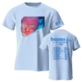 Fontaines D.C. Dopamine Chamber printed T-shirt