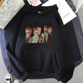 Fontaines D.C. Dopamine Chamber Graphic Hoodie Fontaines D.C. graphic hoodie detail