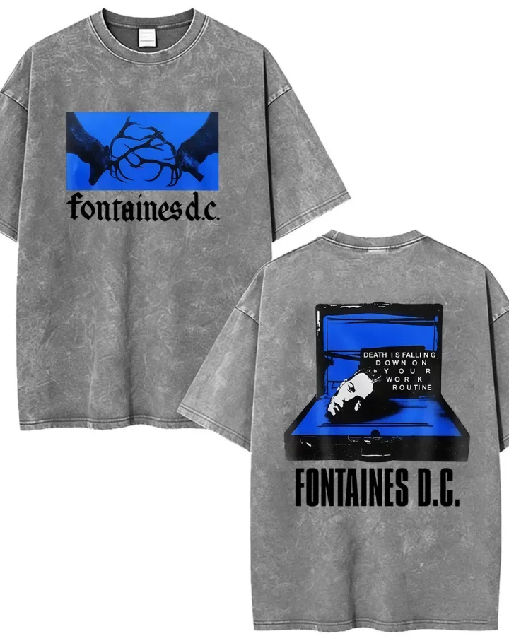 Fontaines D.C. Dopamine Chamber Washed T-Shirt