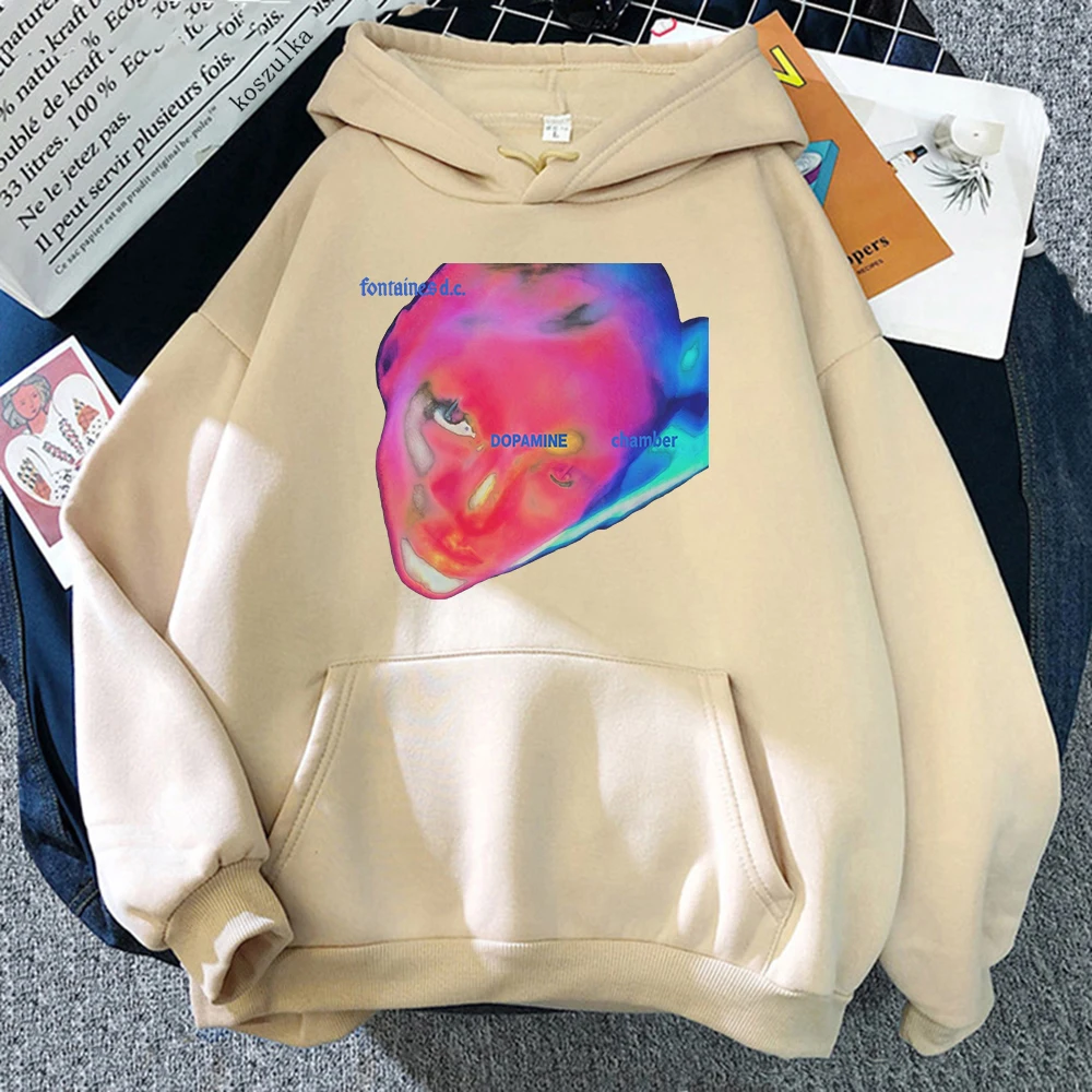 Fontaines D.C. Dopamine Chamber Graphic Hoodie Fontaines D.C. Dopamine Chamber Graphic Hoodie