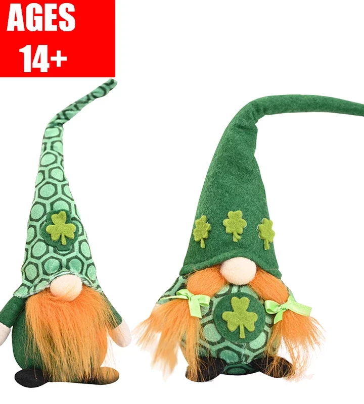 St Patrick's Day Gnome Plush Decoration St Patrick's Day Gnome Plush Decoration