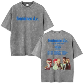 Fontaines D.C. Dopamine Chamber Washed T-Shirt