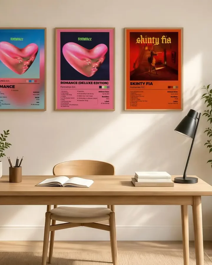 Fontaines D.C. Unframed Canvas Poster