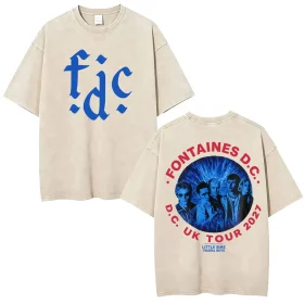 Fontaines D.C. Dopamine Chamber Washed T-Shirt