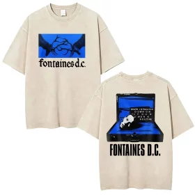 Fontaines D.C. Dopamine Chamber Washed T-Shirt